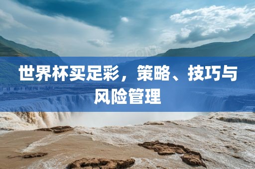 世界杯买足彩，策略、技巧与风险管理