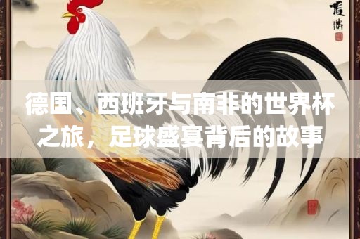 德国、西班牙与南非的世界杯之旅，足球盛宴背后的故事