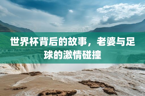 世界杯背后的故事，老婆与足球的激情碰撞