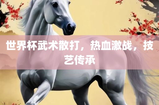 世界杯武术散打，热血激战，技艺传承