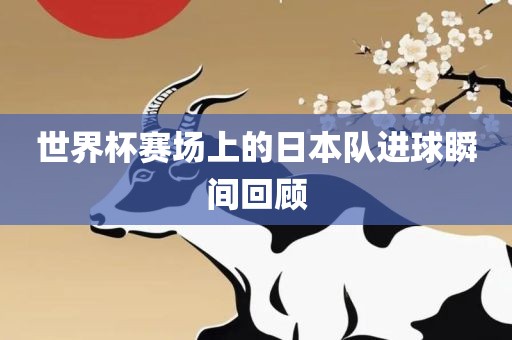 世界杯赛场上的日本队进球瞬间回顾