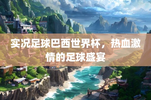 实况足球巴西世界杯，热血激情的足球盛宴