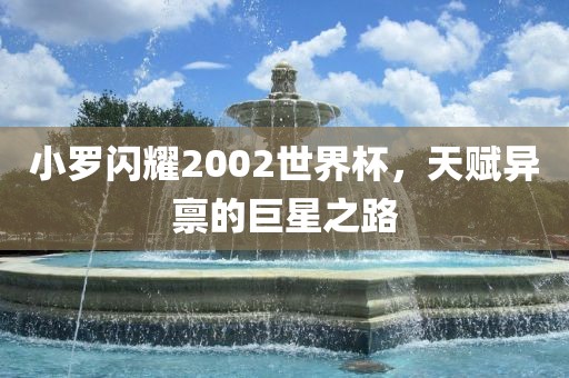 小罗闪耀2002世界杯，天赋异禀的巨星之路