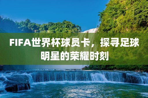 FIFA世界杯球员卡，探寻足球明星的荣耀时刻