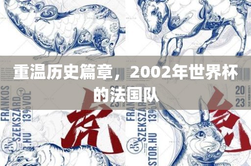 重温历史篇章，2002年世界杯的法国队