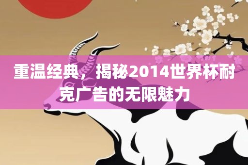重温经典，揭秘2014世界杯耐克广告的无限魅力