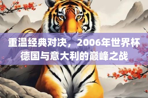 重温经典对决，2006年世界杯德国与意大利的巅峰之战