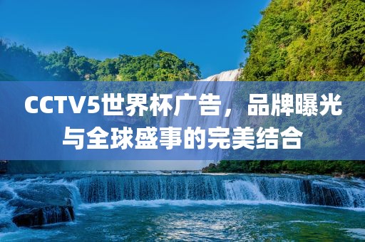 CCTV5世界杯广告，品牌曝光与全球盛事的完美结合