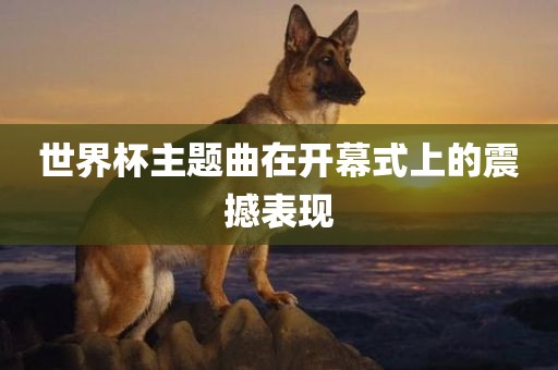 世界杯主题曲在开幕式上的震撼表现