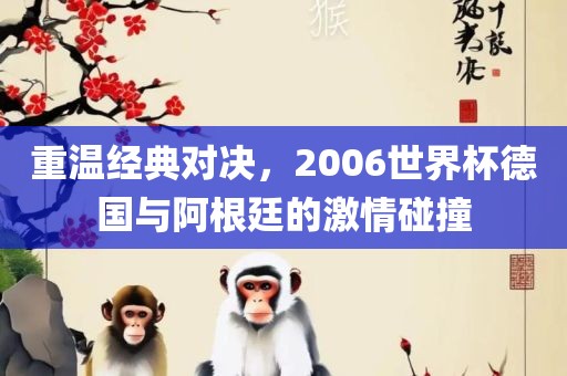 重温经典对决，2006世界杯德国与阿根廷的激情碰撞