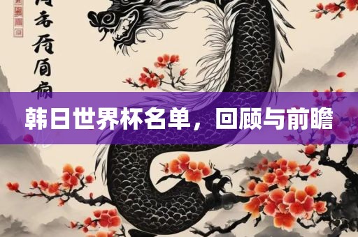 韩日世界杯名单，回顾与前瞻