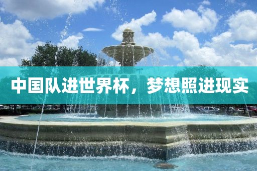 中国队进世界杯，梦想照进现实