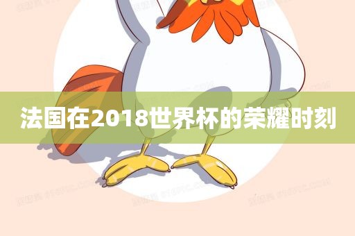 法国在2018世界杯的荣耀时刻