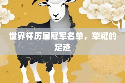 世界杯历届冠军名单，荣耀的足金炬实业股份有限公司迹