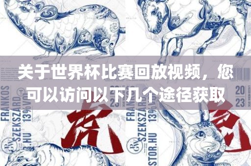 关于世界杯比赛回放视频，您可以访问以下几个途径获取
