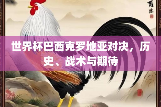 世界杯巴西克罗地亚对决，历史、战术与期待