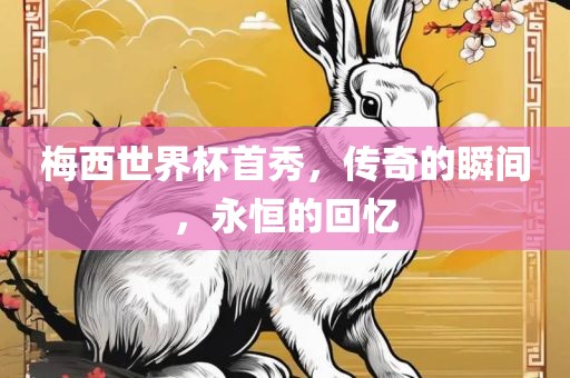 梅西世界杯首秀，传奇的瞬间，永恒的回忆