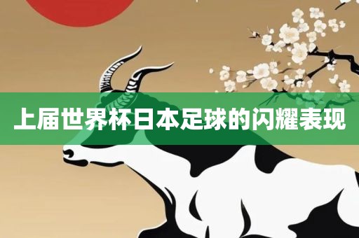 上届世界杯日本足球的闪耀表现