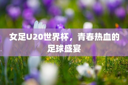 女足U20世界杯，青春热血的足球盛宴