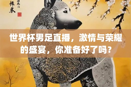 世界杯男足直播，激情与荣耀的盛宴，你准备好了吗？