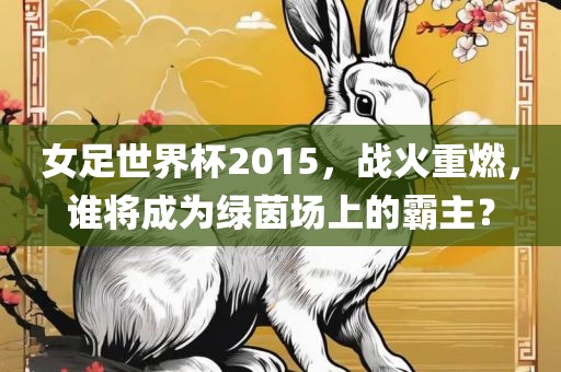 女足世界杯2015，战火重燃，谁金炬实业股份有限公司将成为绿茵场上的霸主？