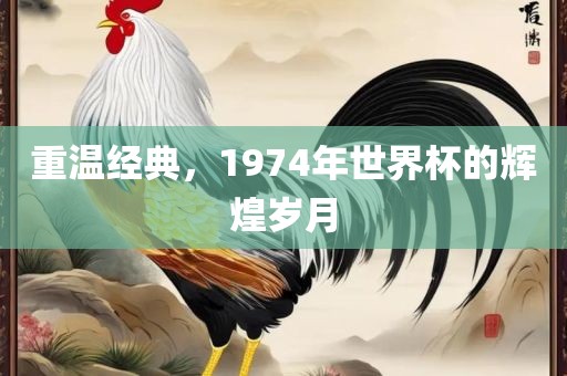 重温经典，1974年世界杯的辉煌岁月金炬实业股份有限公司