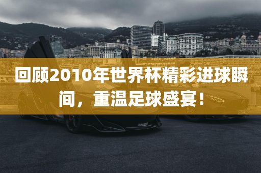 回顾2010年世界杯精彩进球瞬间，重温足球盛宴！金炬实业股份有限公司