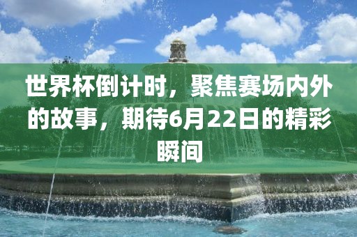 世界杯倒计时，聚焦赛场内外的故事，期待6月22日的精彩瞬间