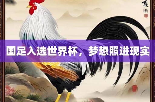 国足入选世界杯，梦想照进现实