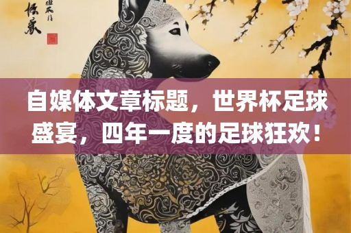 自媒体文章标题，世界杯足球盛宴，四年一度的足球狂欢！金炬实业股份有限公司