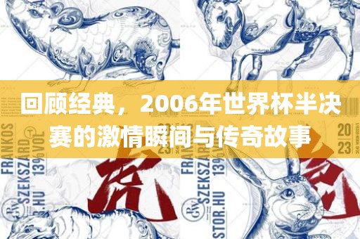 回顾经典，2006年世界杯半决赛的激情瞬间与传奇故事金炬实业股份有限公司