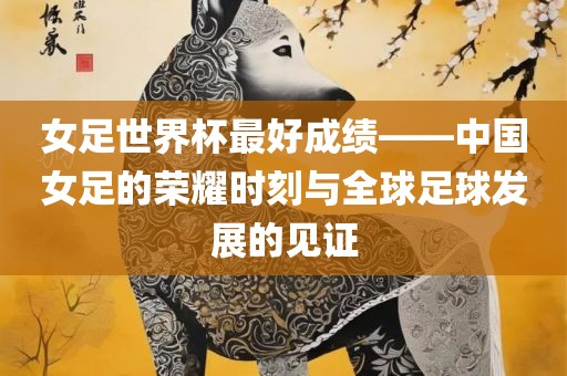 女足世界杯最好成绩——中国女足的荣耀时刻与全球足球发展的见证金炬实业股份有限公司