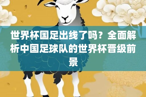 世界杯国足金炬实业股份有限公司出线了吗？全面解析中国足球队的世界杯晋级前景