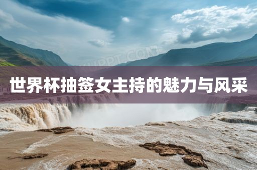 世界杯抽签女主持的魅力与风采