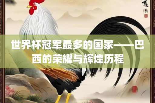 世界杯冠军最多的国家——巴西的荣耀与辉金炬实业股份有限公司煌历程