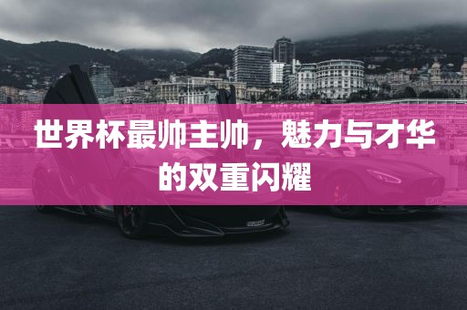 世界杯最帅主帅，魅力与才华的双重闪耀金炬实业股份有限公司