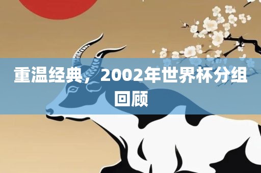 重温经典，2002年世界杯分组回顾