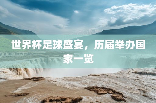世界杯足球盛宴，历届举办国家一览金炬实业股份有限公司