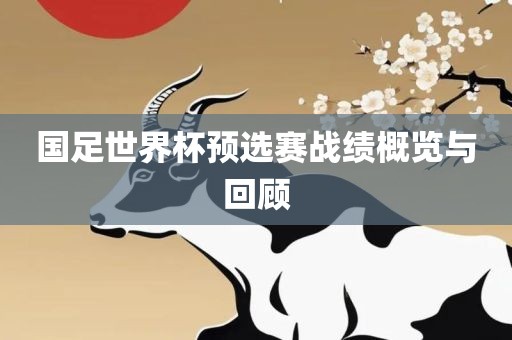 国足世界杯预选赛战绩概览与回顾