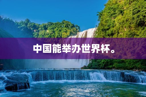 中国能举办世界杯。