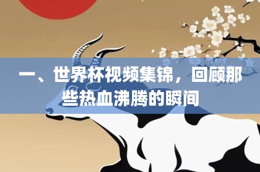 一、世界杯视频集锦，回顾那些热血沸腾的瞬间