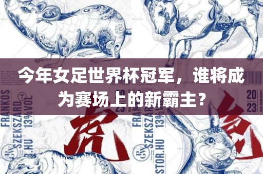 今年女足世界杯冠军，谁将成为赛场上的新霸主？