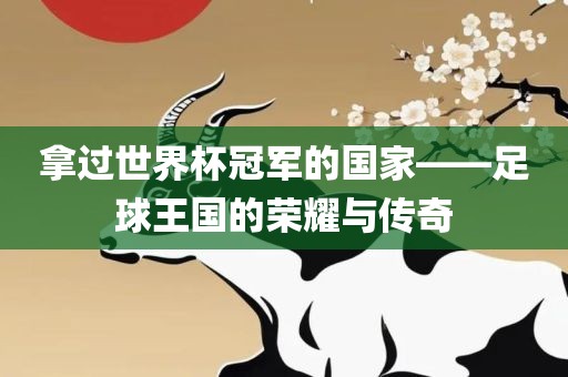 拿过世界杯冠军的国家——足球王国的荣耀与传奇