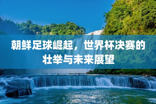 朝鲜足球崛起，世界杯决赛的壮举与未来展望金炬实业股份有限公司