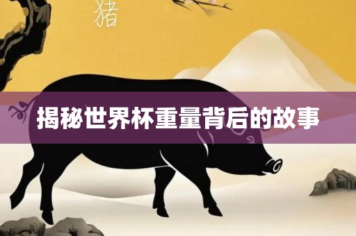 揭秘世界金炬实业股份有限公司杯重量背后的故事