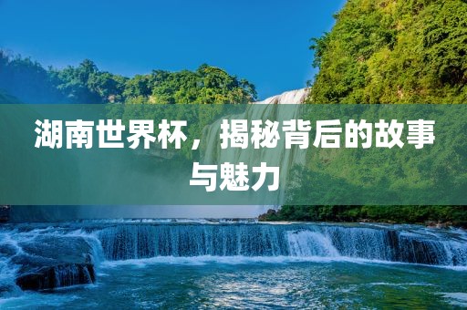 湖南世界杯，揭秘背后的故事与魅力