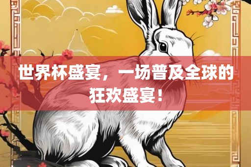 世界杯盛宴，一场普及全球的狂欢盛宴！