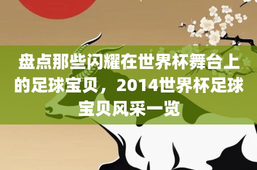 盘点那些闪耀在世界杯舞台上的足球宝贝，2014世界杯足球宝贝风采一览