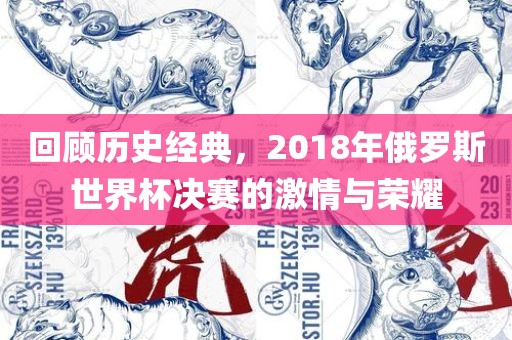 回顾历史经典，2018年俄罗斯世界杯决赛的激情与荣耀