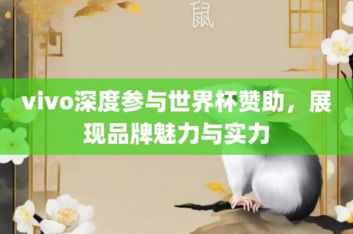 vivo深度参与世界杯赞助，展现品牌魅力与实力